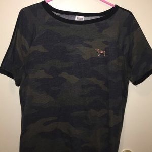 Victoria’s Secret Pink Camo T-shirt